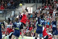 Bild: Super Spiel der THC-M&auml;dels