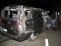Bild: Unfall auf der Autobahn