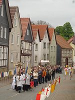 Fronleichnamprozession in Heuthen Bild: Fronleichnamprozession in Heuthen
