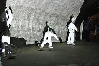 Lichtschau im Bergwerk Bild: Lichtschau im Bergwerk