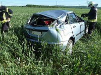 Bild: Crash auf der Autobahn
