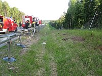 Unfall auf der A 71 Bild: Unfall auf der A 71