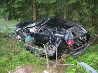 Unfall auf der A 71 Bild: Unfall auf der A 71