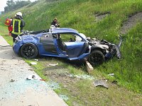 Bild: Unfall auf der A 9