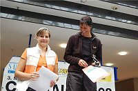 Bild: Siegerehrung Citylauf 2008