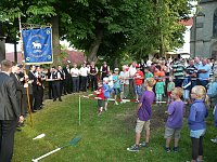 Bild: Ausgrabung und Beginn der Leinefelder Kirmes 2013