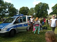 Bild: Polizeivorf&uuml;hrungen im Zeltlager der Johanniter
