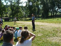 Bild: Polizeivorf&uuml;hrungen im Zeltlager der Johanniter