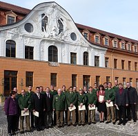 Bild: Bef&ouml;rderung bei der Polizei