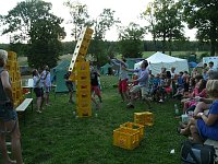 Bild: Abschlussabend des Zeltlagers der Johanniter