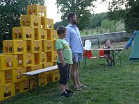 Bild: Abschlussabend des Zeltlagers der Johanniter