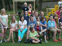 Bild: Abschlussabend des Zeltlagers der Johanniter