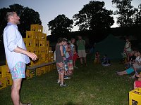 Bild: Abschlussabend des Zeltlagers der Johanniter
