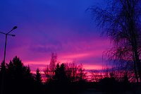 Bild: Rot am Morgen