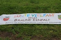 Bild: Zeichen gegen Rechts gesetzt