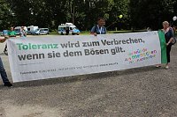 Bild: Zeichen gegen Rechts gesetzt
