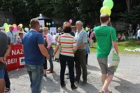 Bild: Zeichen gegen Rechts gesetzt