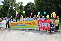 Bild: Zeichen gegen Rechts gesetzt