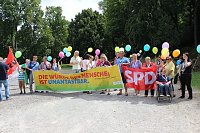 Bild: Zeichen gegen Rechts gesetzt