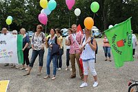 Bild: Zeichen gegen Rechts gesetzt