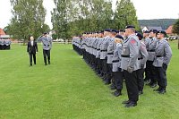 Vereidigung in der Patengemeinde Bild: Vereidigung in der Patengemeinde
