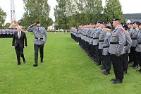 Vereidigung in der Patengemeinde Bild: Vereidigung in der Patengemeinde