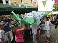 Bild: Geburtstagsfeier in der Montessorischule
