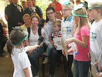Bild: Geburtstagsfeier in der Montessorischule