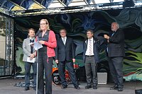 Das erste Wildwechselfestival wurde heute in Nordhausen eröffnet Bild: Das erste Wildwechselfestival wurde heute in Nordhausen eröffnet