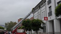 Feuerwehrübung bei der Sparkasse Bild: Feuerwehrübung bei der Sparkasse