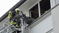 Feuerwehrübung bei der Sparkasse Bild: Feuerwehrübung bei der Sparkasse
