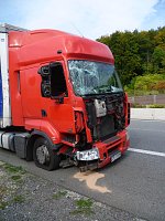 Bild: Crash auf der A38