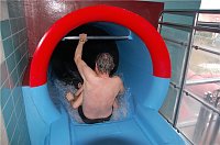Bild: Pool-Party im Badehaus.NNZ-City Scout on Tour