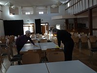 Vorbereitung Frauenfrühstück Bild: Vorbereitung Frauenfrühstück