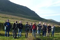 Die Fachgruppe bei ihren Beobachtungen. Bild: Die Fachgruppe bei ihren Beobachtungen.
