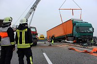 Unfall auf der A 38 zwischen Heiligenstadt und Leinefelde Bild: Unfall auf der A 38 zwischen Heiligenstadt und Leinefelde