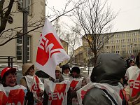 Bild: Warnstreik in Nordhausen