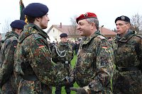 Neuer Lehrgang in Oberspier vereidigt Bild: Neuer Lehrgang in Oberspier vereidigt