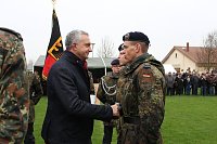 Neuer Lehrgang in Oberspier vereidigt Bild: Neuer Lehrgang in Oberspier vereidigt