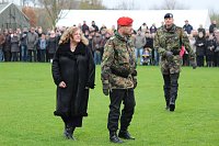Neuer Lehrgang in Oberspier vereidigt Bild: Neuer Lehrgang in Oberspier vereidigt