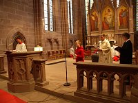 Gottesdienst zum Patronatsfest mit Wetteinlösung Bild: Gottesdienst zum Patronatsfest mit Wetteinlösung