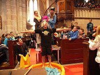 Gottesdienst zum Patronatsfest mit Wetteinlösung Bild: Gottesdienst zum Patronatsfest mit Wetteinlösung