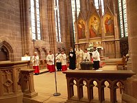 Gottesdienst zum Patronatsfest mit Wetteinlösung Bild: Gottesdienst zum Patronatsfest mit Wetteinlösung
