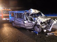 Bild: Unfall auf der Autobahn