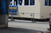 Bild: Neue Seilfahrtsbr&uuml;cke wird montiert