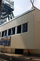 Bild: Neue Seilfahrtsbr&uuml;cke wird montiert