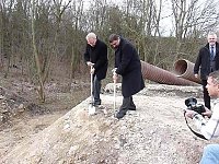 Bild: Spatenstich Br&uuml;cke