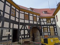 Sanierungsarbeiten auf der Burg Bild: Sanierungsarbeiten auf der Burg