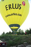 Bild: Ballon-Landung in Leinefelde