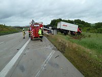 Bild: Schwerer Unfall auf der A9